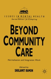 Imagen de portada: Beyond Community Care 1st edition 9780333514016