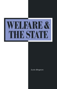 Cover image: Welfare and the State: Who Benefits? 1st edition 9780333488263