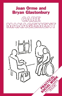 Cover image: Care Management 1st edition 9780333544105
