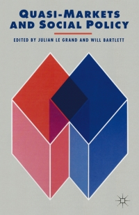 表紙画像: Quasi-Markets and Social Policy 1st edition 9780333565193