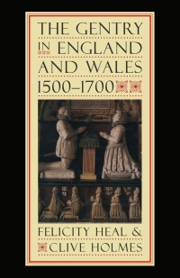 Imagen de portada: The Gentry in England and Wales, 1500-1700 1st edition 9780333527283