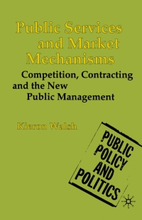 Immagine di copertina: Public Services and Market Mechanisms 1st edition 9780333588062