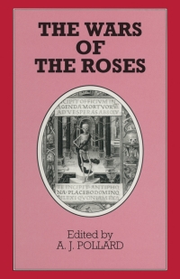 Titelbild: The Wars of the Roses 1st edition 9780333601655