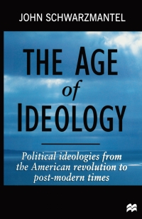 Cover image: The Age of Ideology 1st edition 9780333650448