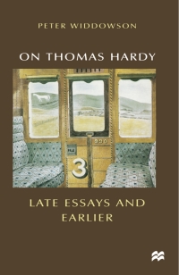 Cover image: On Thomas Hardy 1st edition 9780333679975