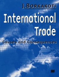 Cover image: International Trade 1st edition 9780333725566