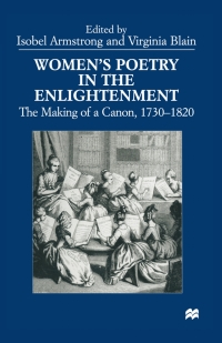 Titelbild: Women’s Poetry in the Enlightenment 1st edition 9781349270248