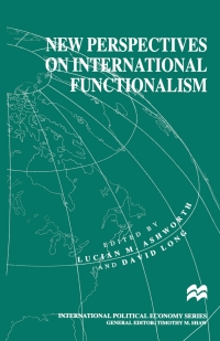 Cover image: New Perspectives on International Functionalism 1st edition 9780333710739