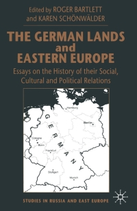 Omslagafbeelding: The German Lands and Eastern Europe 1st edition 9780333720868