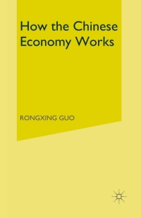 Cover image: How the Chinese Economy Works 9780333729939