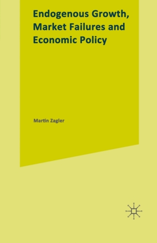 表紙画像: Endogenous Growth, Market Failures and Economic Policy 9780333747056