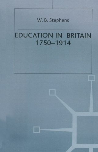 Imagen de portada: Education in Britain, 1750–1914 1st edition 9780333605110