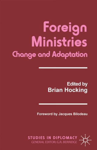 Imagen de portada: Foreign Ministries 1st edition 9780333692424