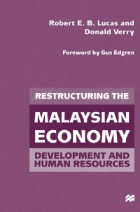 Omslagafbeelding: Restructuring the Malaysian Economy 9780333753644