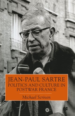 Cover image: Jean-Paul Sartre 9780312221942