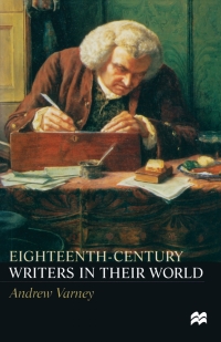 Cover image: Eighteenth-Century Writers in their World 1st edition 9781349277636