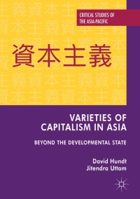Titelbild: Varieties of Capitalism in Asia 9780230240315