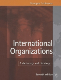 Imagen de portada: International Organizations 7th edition 9780230573222