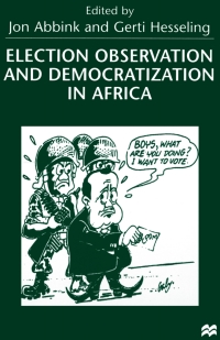 Imagen de portada: Election Observation and Democratization in Africa 9781349623303
