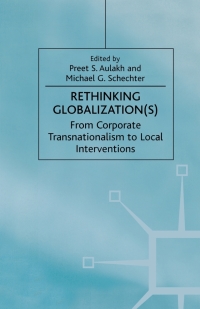 Cover image: Rethinking Globalization(S) 9780312226008