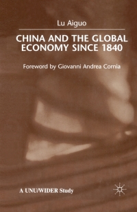 Cover image: China and the Global Economy Since 1840 9781349624423