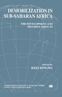 Cover image: Demobilization in Subsaharan Africa 9780312229559