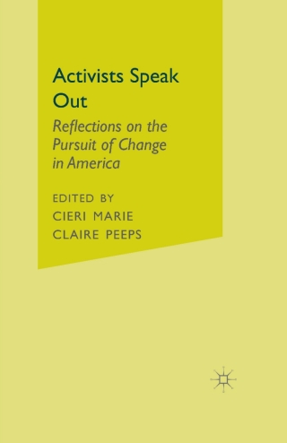 Immagine di copertina: Activists Speak Out 9780312229788