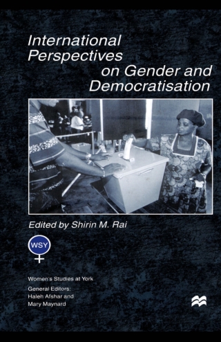 Cover image: International Perspectives On Gender and Democratisation 9781349628810