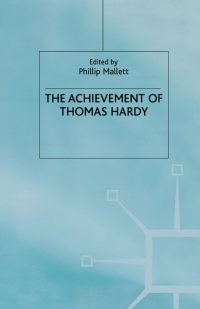 Cover image: The Achievement of Thomas Hardy 1st edition 9780333737026
