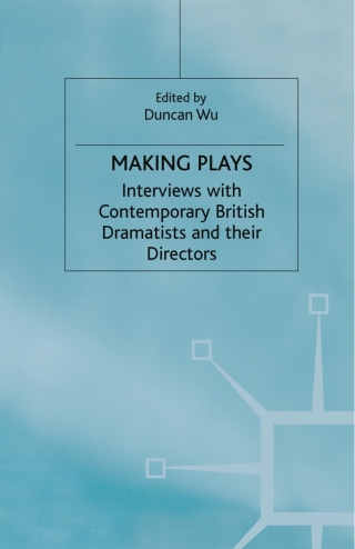 Cover image: Making Plays 9780333740019