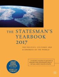 Imagen de portada: The Statesman's Yearbook 2017 9781137440082