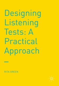 Cover image: Designing Listening Tests 9781137457158