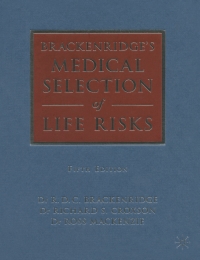 Omslagafbeelding: Brackenridge's Medical Selection of Life Risks 5th edition 9781403906762
