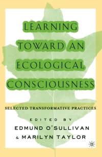 Imagen de portada: Learning Toward an Ecological Consciousness 1st edition 9781403963055