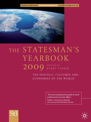 Imagen de portada: The Statesman's Yearbook 2009 9781403992789