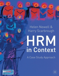 Cover image: Human Resource Management in Context 1st edition 9780333921364