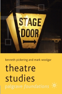 صورة الغلاف: Theatre Studies 1st edition 9780230211414