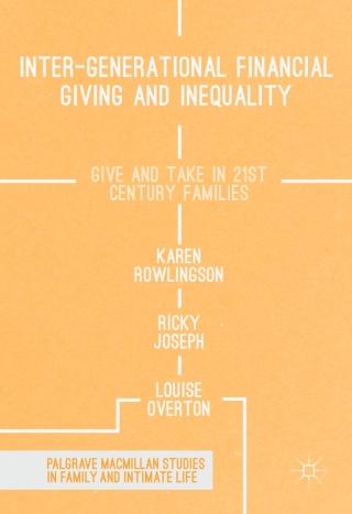 Cover image: Inter-generational Financial Giving and Inequality 9781349950461