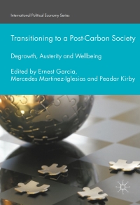 Cover image: Transitioning to a Post-Carbon Society 9781349951758