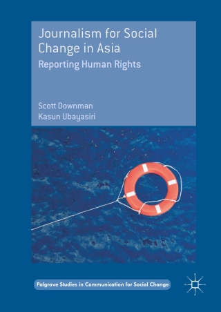 Imagen de portada: Journalism for Social Change in Asia 9781349951789