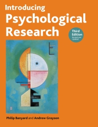 Cover image: Introducing Psychological Research 3rd edition 9781403900388