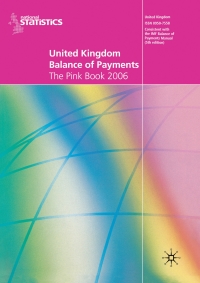 Cover image: United Kingdom Balance of Payments 2006 9781403993878