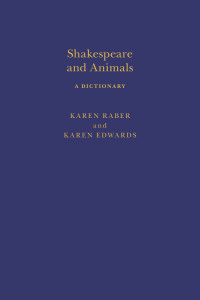 Cover image: Shakespeare and Animals 1st edition 9781350002531