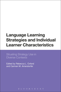 Cover image: Language Learning Strategies and Individual Learner Characteristics 1st edition 9781350005044