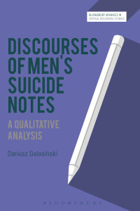 Cover image: Discourses of Men’s Suicide Notes 1st edition 9781350109025