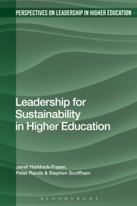 Titelbild: Leadership for Sustainability in Higher Education 1st edition 9781350143197