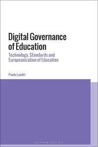 Cover image: Digital Governance of Education 1st edition 9781350006430
