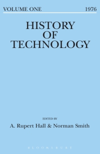 Imagen de portada: History of Technology Volume 1 1st edition 9781350017337