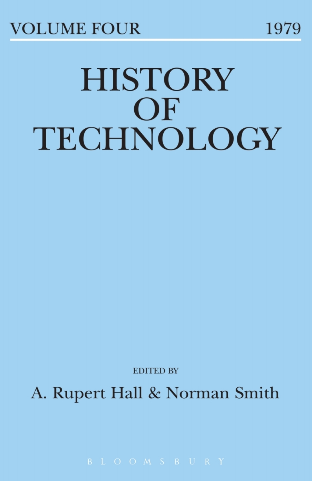 History of Technology Volume 4 1st Edition