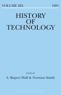Titelbild: History of Technology Volume 6 1st edition 9781350018006